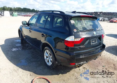 2010 BMW X3 xDrive30I z USA, uszkodzony, nr VIN WBXPC9C40AWJ34145